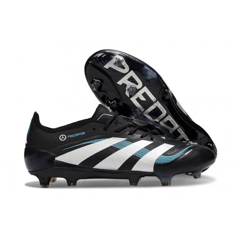 adidas Predator 2025 Elite FG Svart Vit Blå