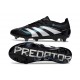 adidas Predator 2025 Elite FG Svart Vit Blå