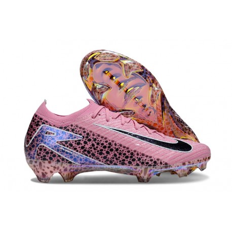 Nike Air Zoom Mercurial Vapor 16 Elite FG Rosa Svart