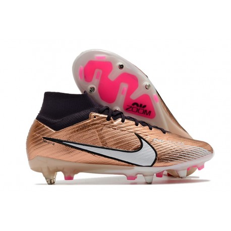 Nike Air Zoom Mercurial Superfly 9 Elite SG SE X Mbappe Guld