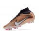 Nike Air Zoom Mercurial Superfly 9 Elite SG SE X Mbappe Guld