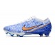 Nike Air Zoom Mercurial Vapor XV Elite FG Vit Blå Guld