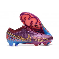Nike Air Zoom Mercurial Vapor XV Elite FG Mbappé Edition - Röd Guld