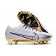 Nike Air Zoom Mercurial Vapor XV Elite FG Vit Guld