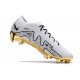 Nike Air Zoom Mercurial Vapor XV Elite FG Vit Guld