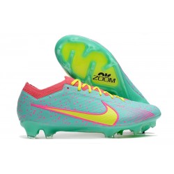 Nike Air Zoom Mercurial Vapor XV Elite FG Blå Gul Rosa