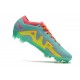 Nike Air Zoom Mercurial Vapor XV Elite FG Blå Gul Rosa