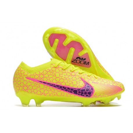 Nike Zoom Mercurial Vapor 15 Elite FG Gul Rosa