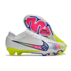 Nike Zoom Mercurial Vapor 15 Elite FG Vit Blå Rosa