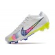 Nike Zoom Mercurial Vapor 15 Elite FG Vit Blå Rosa