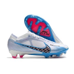 Nike Zoom Mercurial Vapor 15 Elite FG Vit Blå