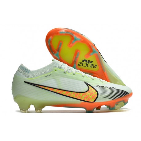 Nike Zoom Mercurial Vapor 15 Elite FG Grön Orange