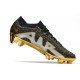 Nike Zoom Mercurial Vapor 15 Elite FG Svart Guld Silver
