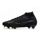 Nike Zoom Mercurial Superfly 9 Elite FG Shadow - Svart Grå Vit Neon
