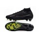 Nike Zoom Mercurial Superfly 9 Elite FG Shadow - Svart Grå Vit Neon