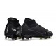Nike Zoom Mercurial Superfly 9 Elite FG Shadow - Svart Grå Vit Neon