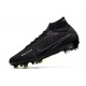 Nike Zoom Mercurial Superfly 9 Elite FG Shadow - Svart Grå Vit Neon