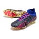 Nike Zoom Mercurial Superfly 9 Elite FG Blå Rosa Svart