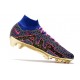 Nike Zoom Mercurial Superfly 9 Elite FG Blå Rosa Svart
