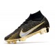 Nike Air Zoom Mercurial Superfly IX Elite FG Svart Guld Silver