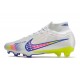 Nike Air Zoom Mercurial Superfly IX Elite FG Vit Blå Rosa 