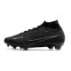 Nike Air Zoom Mercurial Superfly IX Elite FG Svart